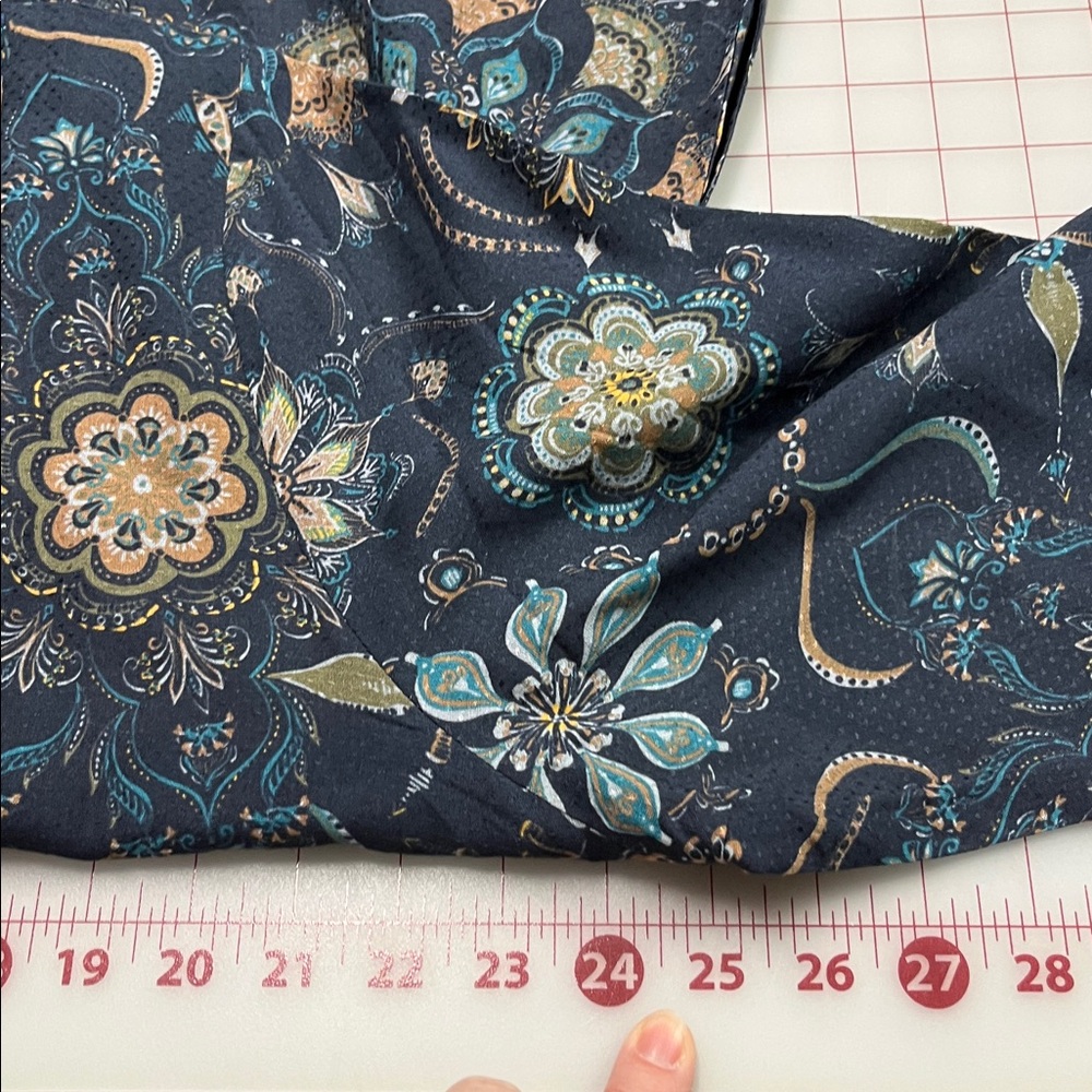 NOVICA "Celestial Day" Boho Granola Hippie Embroidered Empire Floral LS Midi XXL - Picture 15 of 16